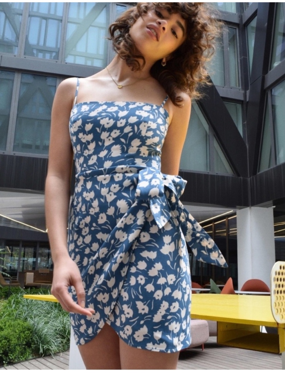 Canal Dress in Tuli Print by Reformation